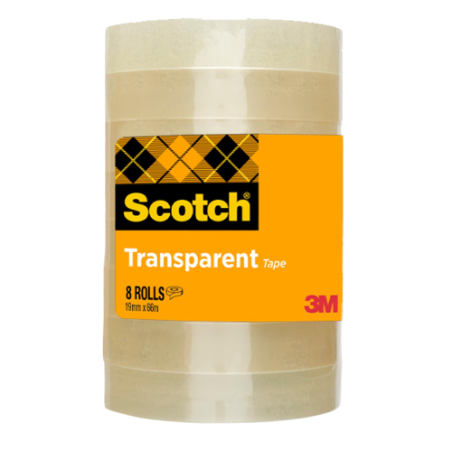 3M SCOTCH 508 TAPE NASTRO ADESIVO 19MMx66M CONF. 8 Pz.